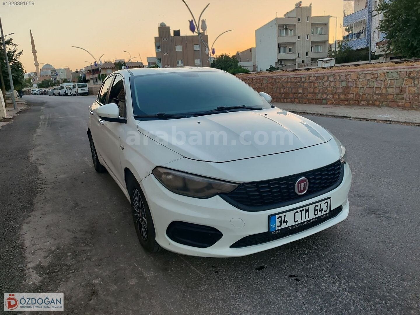 Galeriden Fiat Egea 1.3 Multijet Easy 2020 Model Mardin 180.000 km Beyaz 1