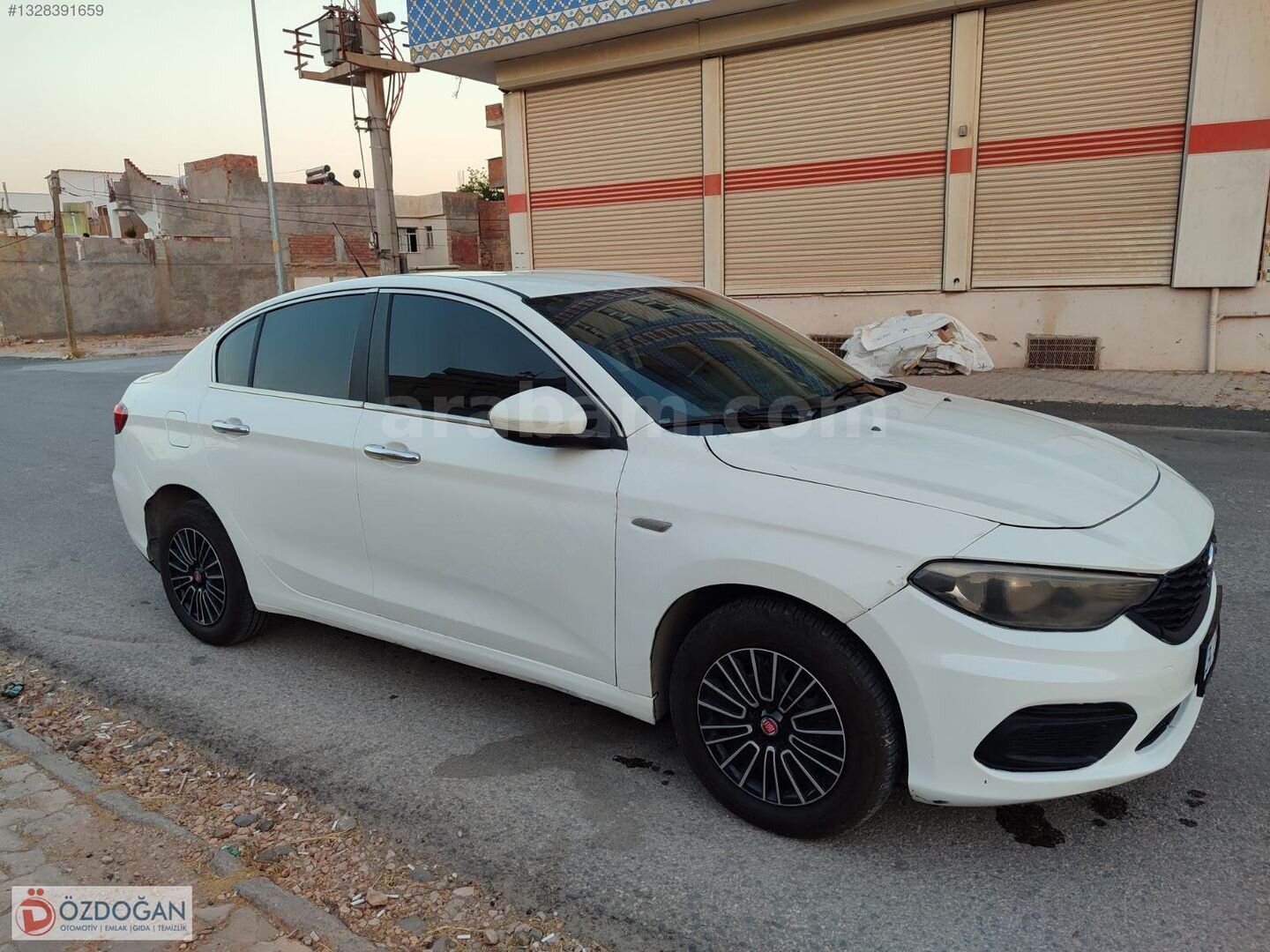Galeriden Fiat Egea 1.3 Multijet Easy 2020 Model Mardin 180.000 km Beyaz 5