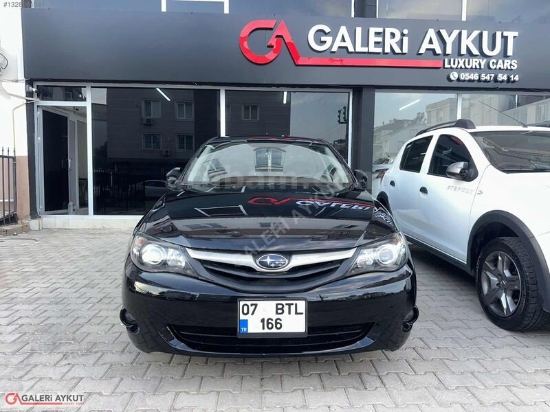 Galeriden Subaru Impreza 1.5 FWD 2010 Model Antalya 255.000 km Siyah