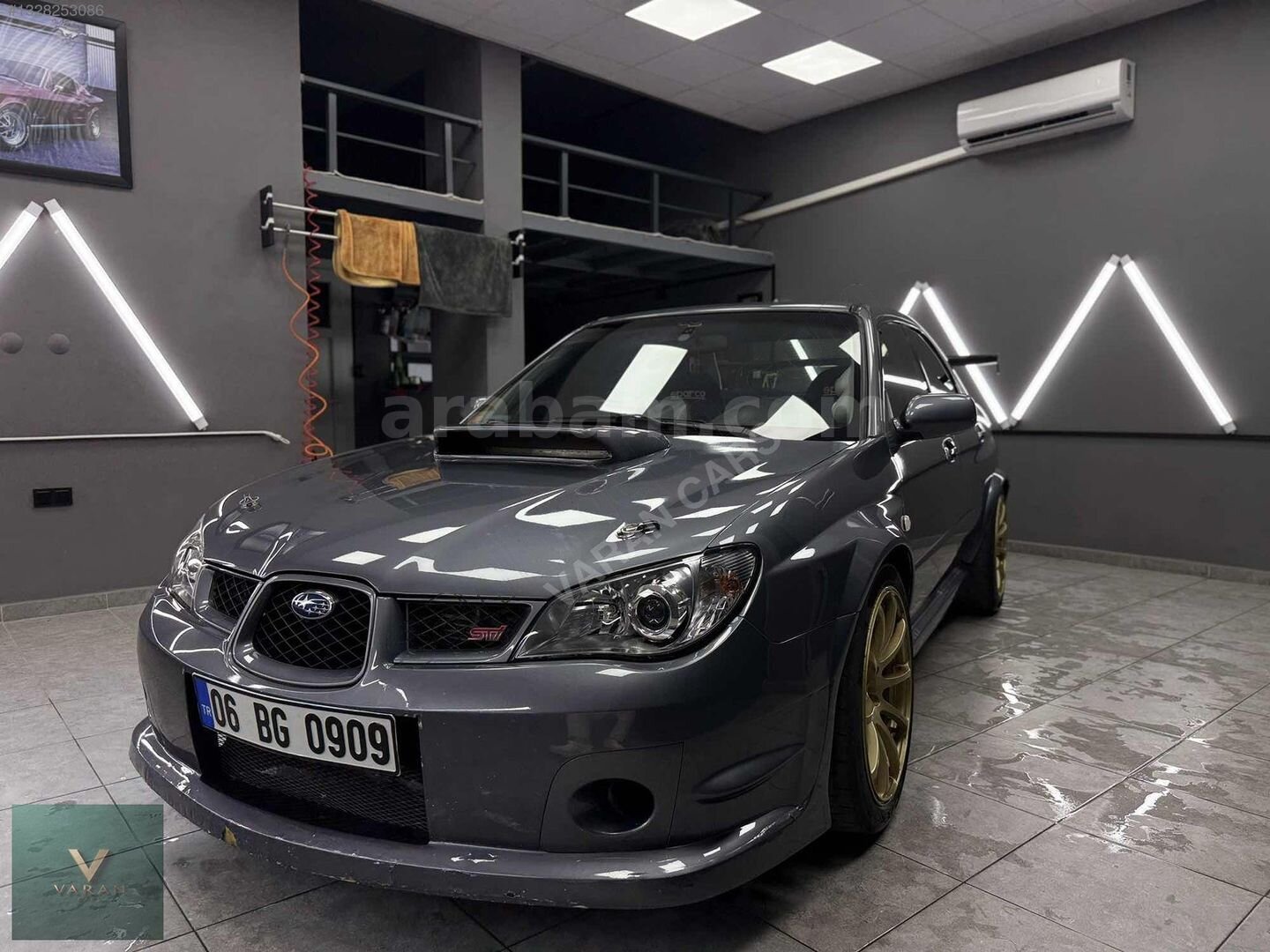 Galeriden Subaru Impreza 2.0 WRX STI 2002 Model İzmir 202.000 km Gri 2