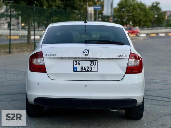 SZR MOTORS DAN 2016 MODEL 1.4 DİZEL SKODA RAPİP STYLE