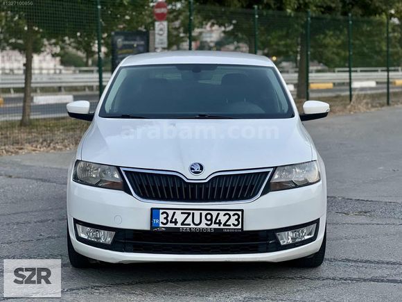 SZR MOTORS DAN 2016 MODEL 1.4 DİZEL SKODA RAPİP STYLE