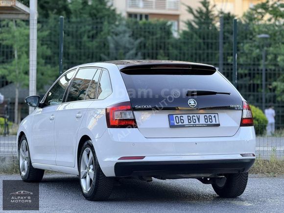 SKODA RAPİD DİZEL OTOMATİK CAM TAVAN MASRAFSIZ