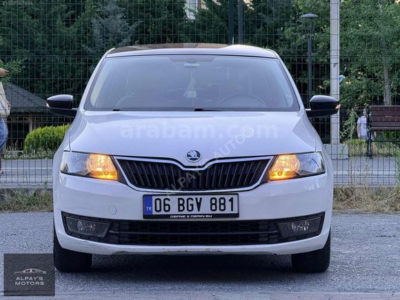 SKODA RAPİD DİZEL OTOMATİK CAM TAVAN MASRAFSIZ