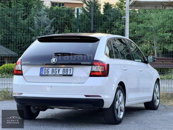 SKODA RAPİD DİZEL OTOMATİK CAM TAVAN MASRAFSIZ