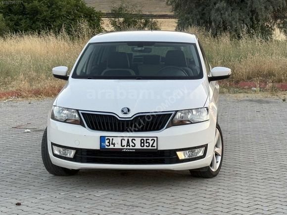 2016 SKODA RAPİD 1.4 TDI DSG 139 BİN KM BOYASIZ