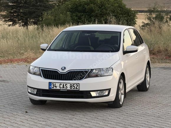 2016 SKODA RAPİD 1.4 TDI DSG 139 BİN KM BOYASIZ