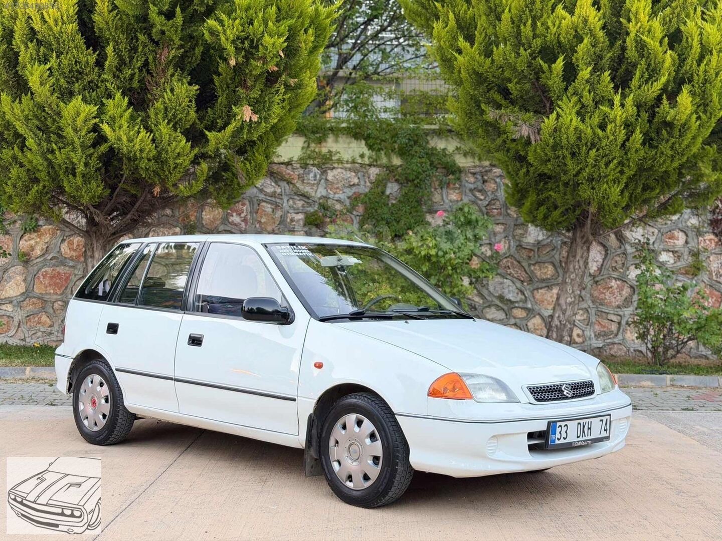 Galeriden Suzuki Swift 1.3 GLX 2001 Model Tokat 137.000 km Beyaz 2