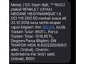 Sahibinden Değişensiz Temiz Renault Megane 1.5 dCi Dynamique 2012 Model 