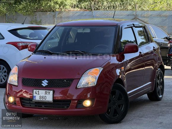 KIRMIZI...LPG'Lİ...GERİ GÖRÜŞ...2008 SUZUKİ SWİFT MT 4x4