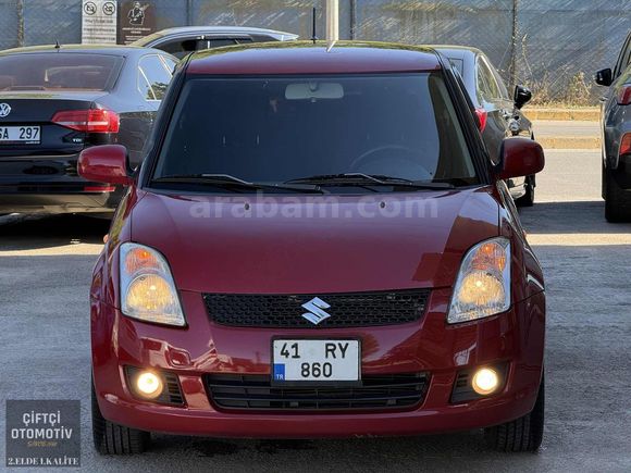 KIRMIZI...LPG'Lİ...GERİ GÖRÜŞ...2008 SUZUKİ SWİFT MT 4x4