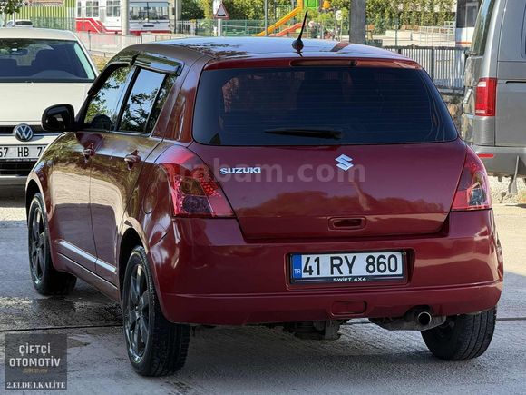 KIRMIZI...LPG'Lİ...GERİ GÖRÜŞ...2008 SUZUKİ SWİFT MT 4x4