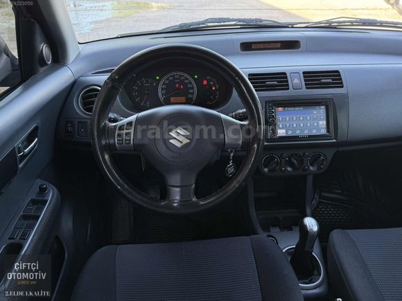 KIRMIZI...LPG'Lİ...GERİ GÖRÜŞ...2008 SUZUKİ SWİFT MT 4x4