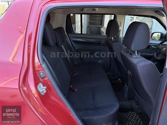 KIRMIZI...LPG'Lİ...GERİ GÖRÜŞ...2008 SUZUKİ SWİFT MT 4x4