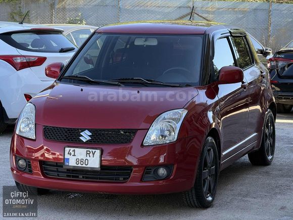 KIRMIZI...LPG'Lİ...GERİ GÖRÜŞ...2008 SUZUKİ SWİFT MT 4x4