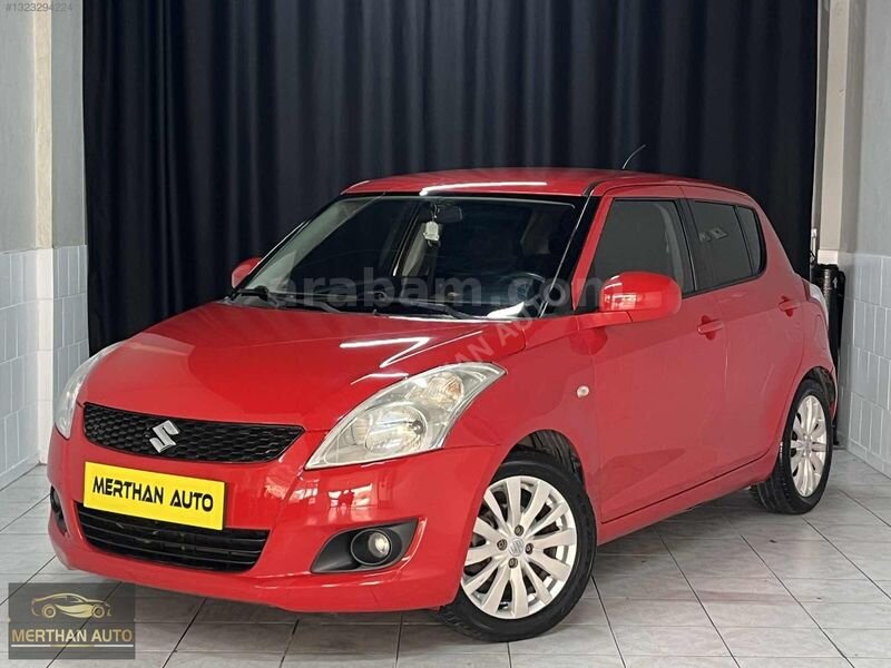 Galeriden Suzuki Swift 1.2 GL 2012 Model Antalya 132.000 km Kırmızı