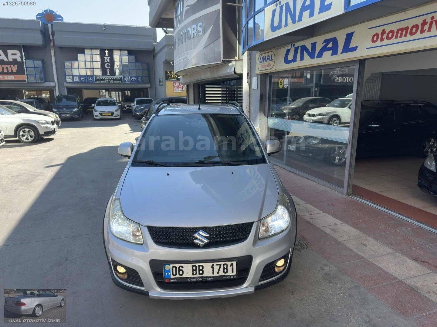 Galeriden Suzuki SX4 GLX 2012 Model İzmir 108.000 km Gri 2