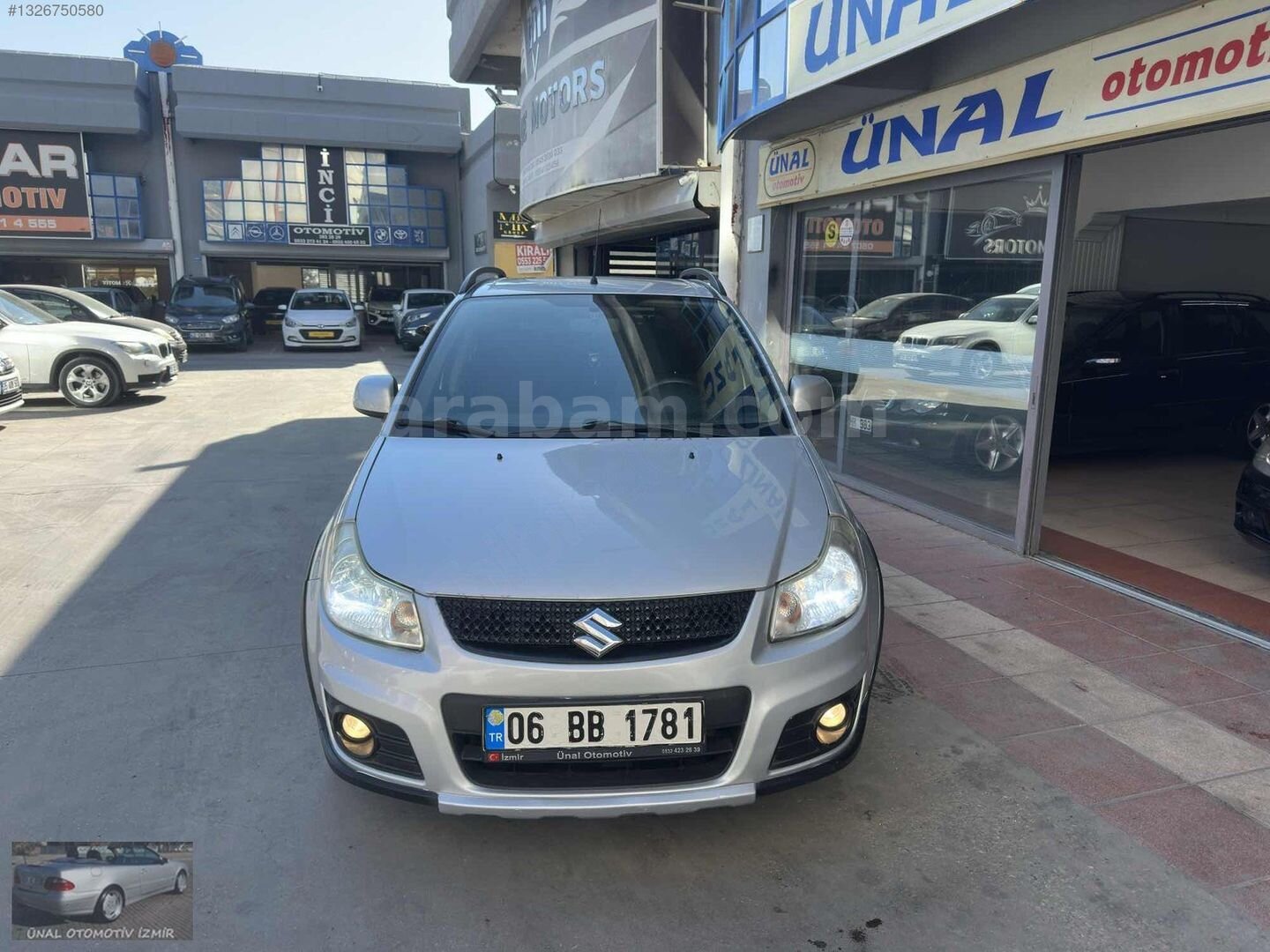 Galeriden Suzuki SX4 GLX 2012 Model İzmir 108.000 km Gri 5