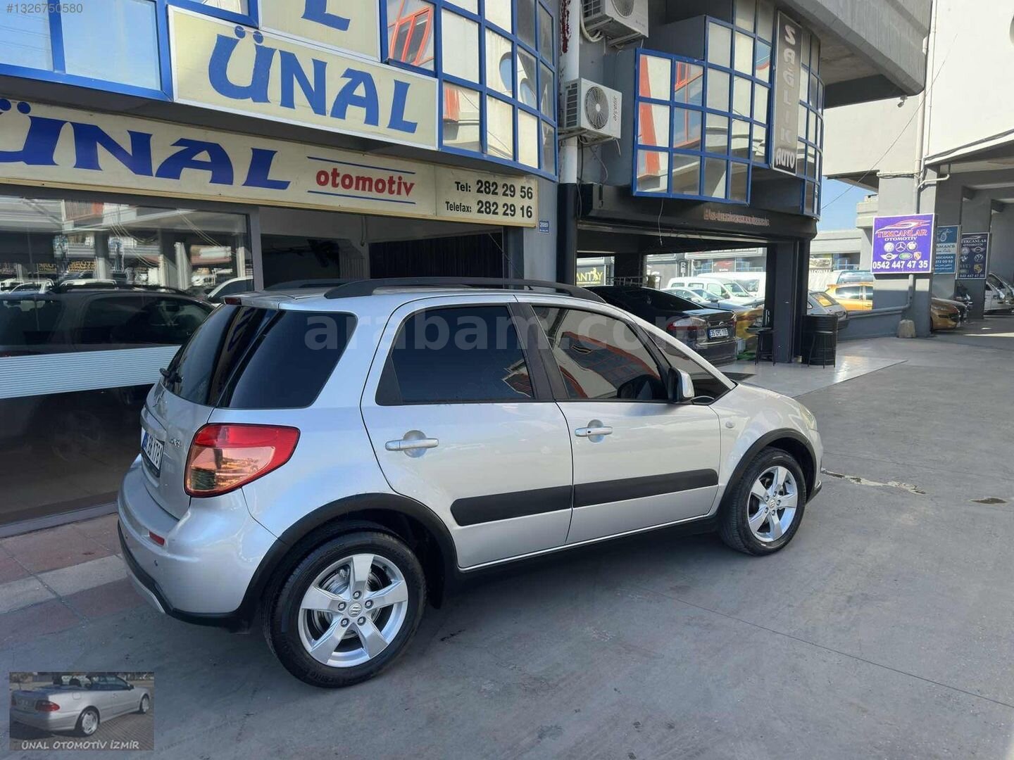 Galeriden Suzuki SX4 GLX 2012 Model İzmir 108.000 km Gri 6