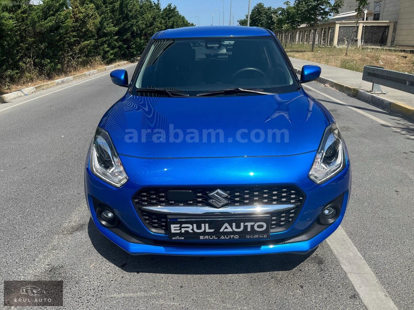 Galeriden Suzuki Swift 1.2 Hibrit GL Techno 2023 Model İstanbul 18.000 km Mavi 1