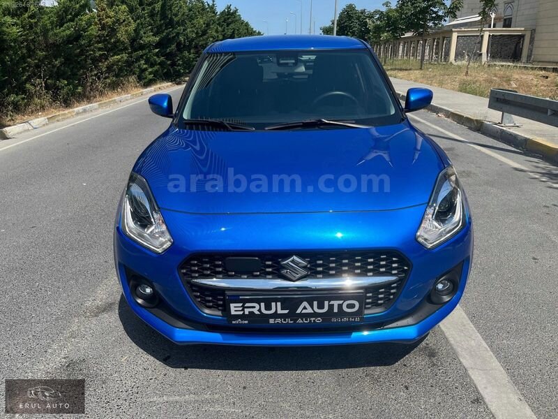 Galeriden Suzuki Swift 1.2 Hibrit GL Techno 2023 Model İstanbul 18.000 km Mavi