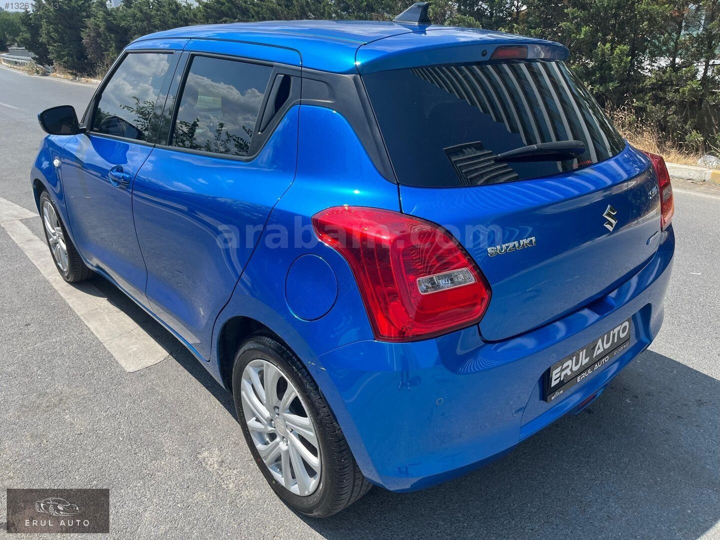Galeriden Suzuki Swift 1.2 Hibrit GL Techno 2023 Model İstanbul 18.000 km Mavi 6