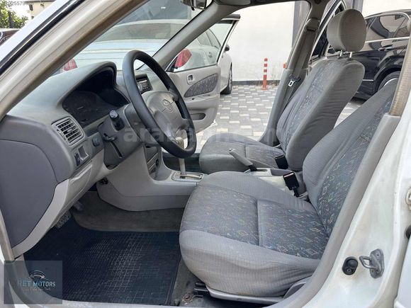 OTOMATİK - KLİMALI - 2000 MODEL TOYOTA COROLLA 1.3 TERRA BAKIMLI