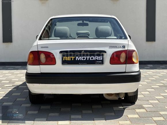OTOMATİK - KLİMALI - 2000 MODEL TOYOTA COROLLA 1.3 TERRA BAKIMLI