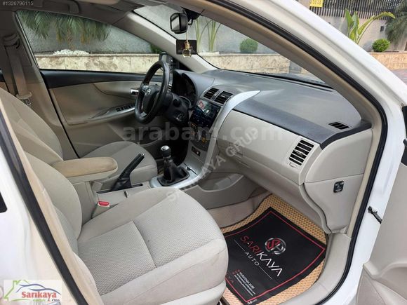 SARIKAYADAN 2012 TOYOTA COROLLA 1.4D-4D ELEGANT İÇİBEJ/İLK ELDEN