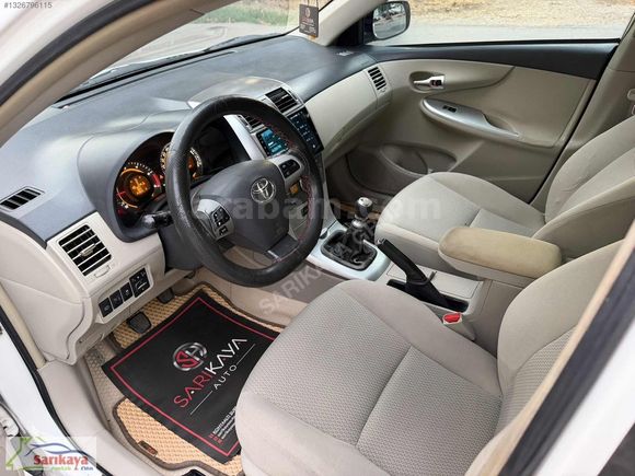SARIKAYADAN 2012 TOYOTA COROLLA 1.4D-4D ELEGANT İÇİBEJ/İLK ELDEN