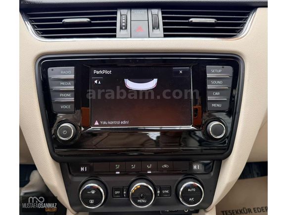 2016 İLK ELDEN ORİJİNAL 100.000 KM DE OCTAVİA 1.6TDİ STYLE CR PK
