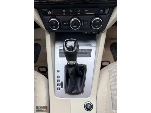 2016 İLK ELDEN ORİJİNAL 100.000 KM DE OCTAVİA 1.6TDİ STYLE CR PK