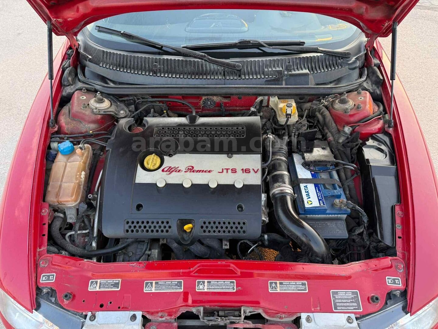Galeriden Alfa Romeo 156 2.0 TS 2004 Model Adana 240.000 km Bordo 3