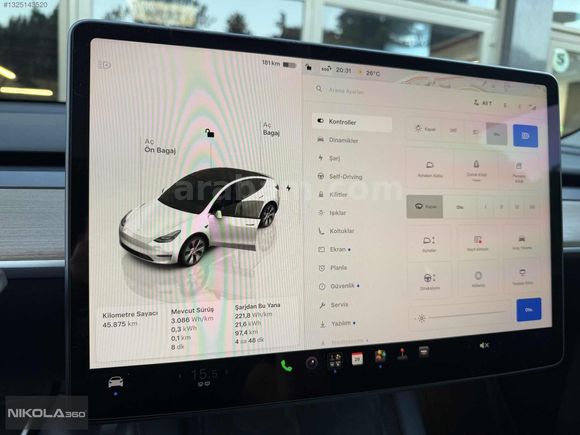NIKOLA360/TESLA/MODEL Y/2024/KK TAKSİT