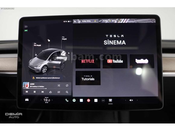 2025 TESLA MODEL Y 25.000KM ELK.BGAJ ISITMA HATASIZ...