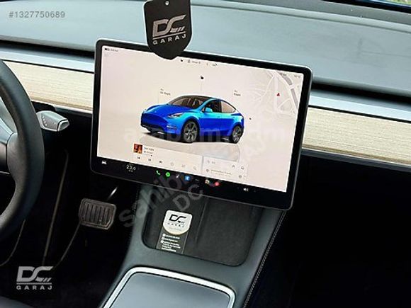 *DC GARAJ*TESLA MODEL Y/2024/33.000KM/DEEP BLUE/HATASIZ/BOYASIZ