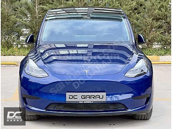 *DC GARAJ*TESLA MODEL Y/2024/33.000KM/DEEP BLUE/HATASIZ/BOYASIZ
