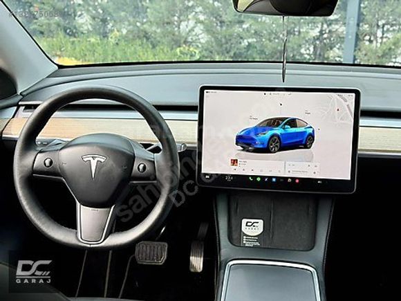 *DC GARAJ*TESLA MODEL Y/2024/33.000KM/DEEP BLUE/HATASIZ/BOYASIZ