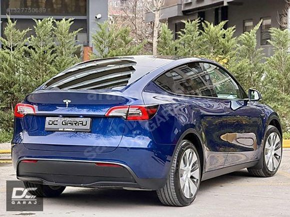 *DC GARAJ*TESLA MODEL Y/2024/33.000KM/DEEP BLUE/HATASIZ/BOYASIZ