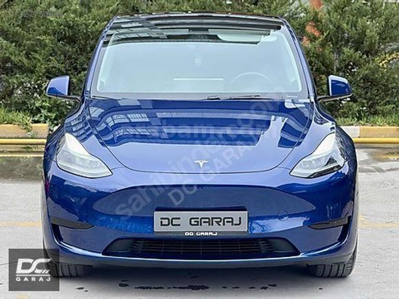 *DC GARAJ*TESLA MODEL Y/2024/33.000KM/DEEP BLUE/HATASIZ/BOYASIZ
