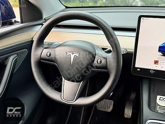 *DC GARAJ*TESLA MODEL Y/2024/33.000KM/DEEP BLUE/HATASIZ/BOYASIZ