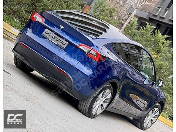 *DC GARAJ*TESLA MODEL Y/2024/33.000KM/DEEP BLUE/HATASIZ/BOYASIZ