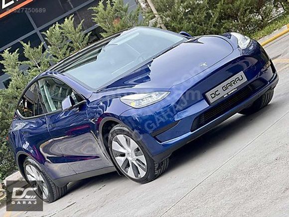 *DC GARAJ*TESLA MODEL Y/2024/33.000KM/DEEP BLUE/HATASIZ/BOYASIZ