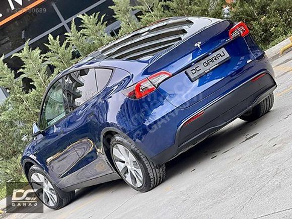 *DC GARAJ*TESLA MODEL Y/2024/33.000KM/DEEP BLUE/HATASIZ/BOYASIZ