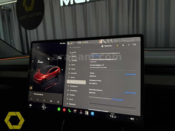 MERİT MOTORS - 2025 TESLA MODEL Y PREMİUM OTOPİLOT SUMMON