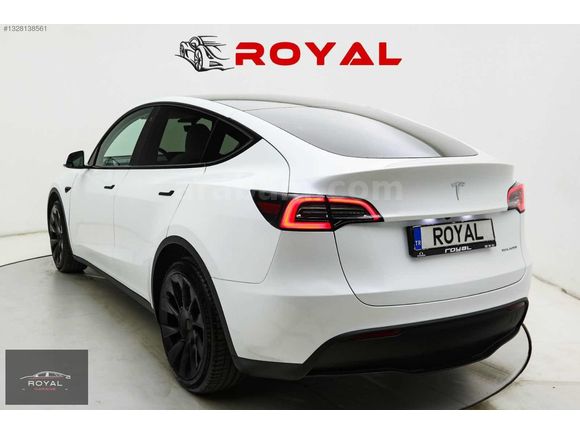 ROYAL GARAGE'DAN TESLA-LONG RANGE-İÇİ BEYAZ-20 JANT-HATASIZ
