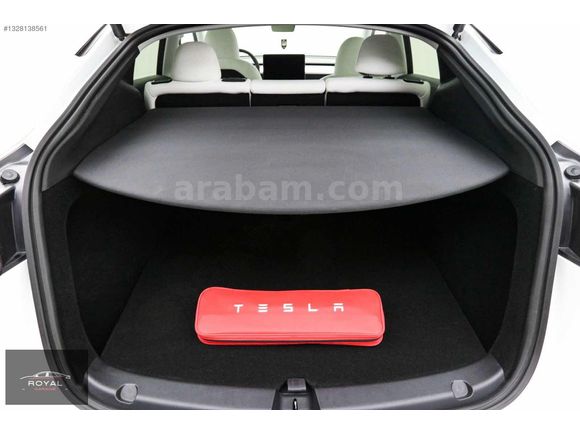 ROYAL GARAGE'DAN TESLA-LONG RANGE-İÇİ BEYAZ-20 JANT-HATASIZ