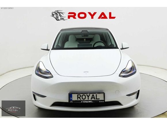 ROYAL GARAGE'DAN TESLA-LONG RANGE-İÇİ BEYAZ-20 JANT-HATASIZ