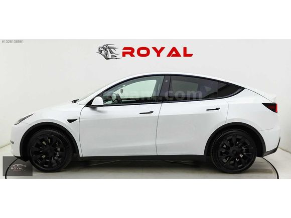ROYAL GARAGE'DAN TESLA-LONG RANGE-İÇİ BEYAZ-20 JANT-HATASIZ