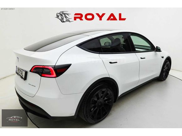 ROYAL GARAGE'DAN TESLA-LONG RANGE-İÇİ BEYAZ-20 JANT-HATASIZ